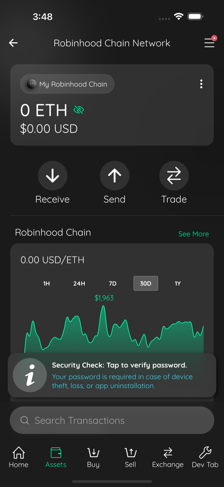 wallet detail