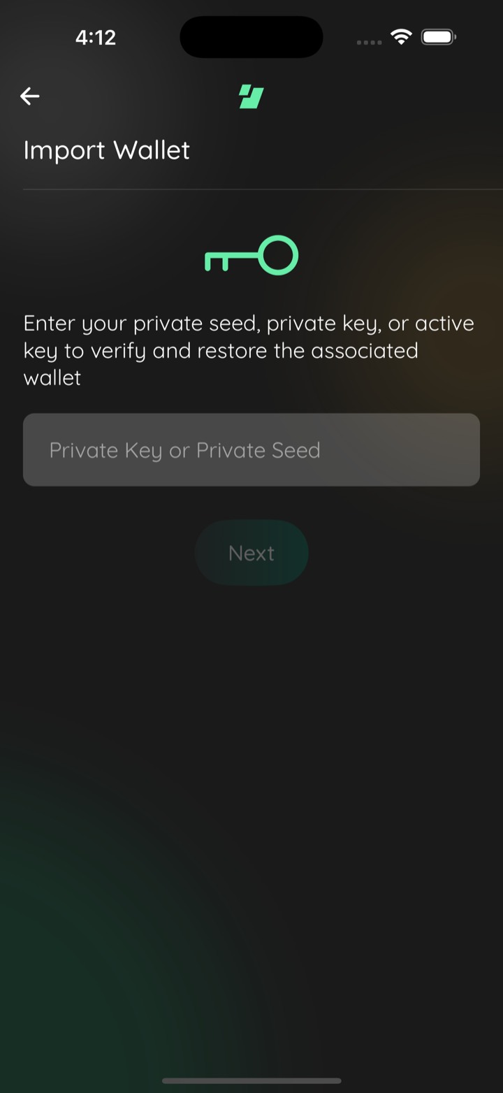 ios empty scene