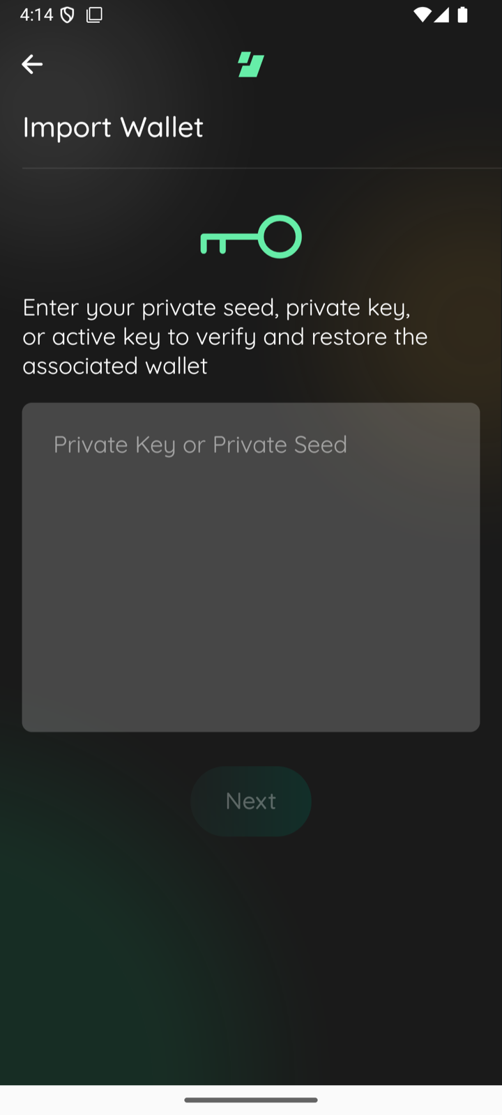 android empty scene